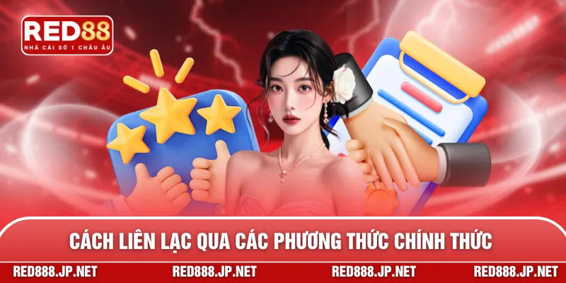 Cách liên lạc qua các phương thức chính thức