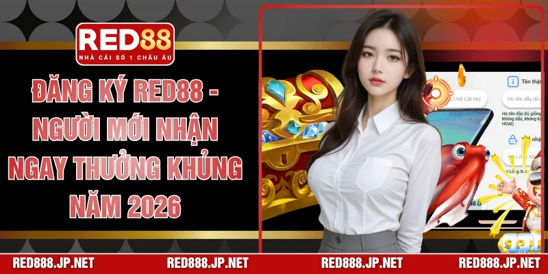 Đăng Ký RED88 - Người Mới Nhận Ngay Thưởng Khủng Năm 2026